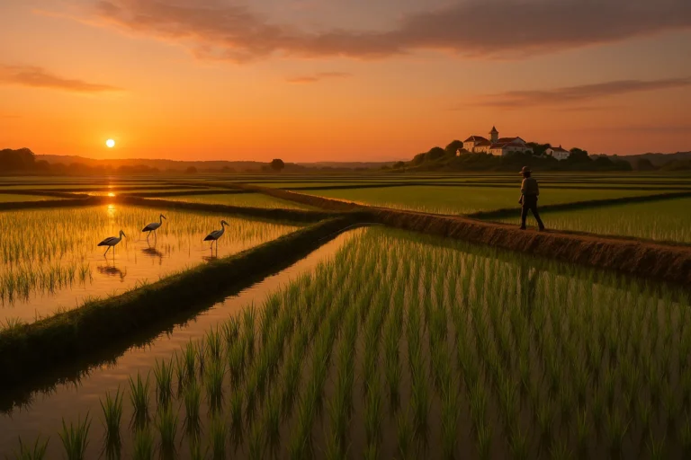 Arrozais portugais : trésor vivant et biodiversité