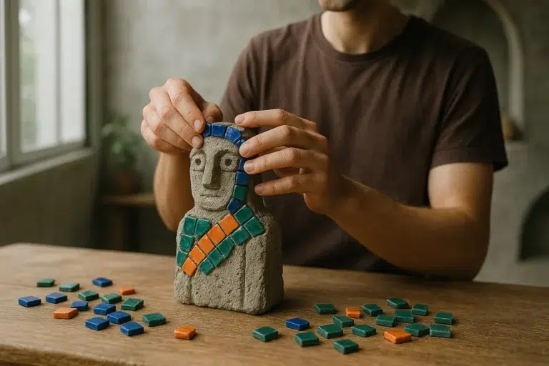 Créez une œuvre d’art à domicile via Robert Tatin blog