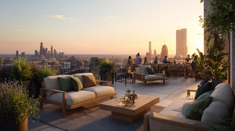 Définition et idées d’aménagement pour un rooftop réussi